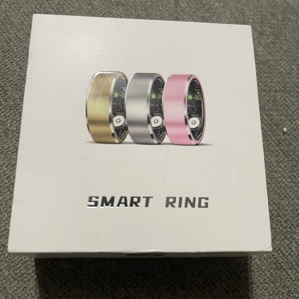 Smart Fitness Ring – Size 8 Rose Gold | New Without Tags